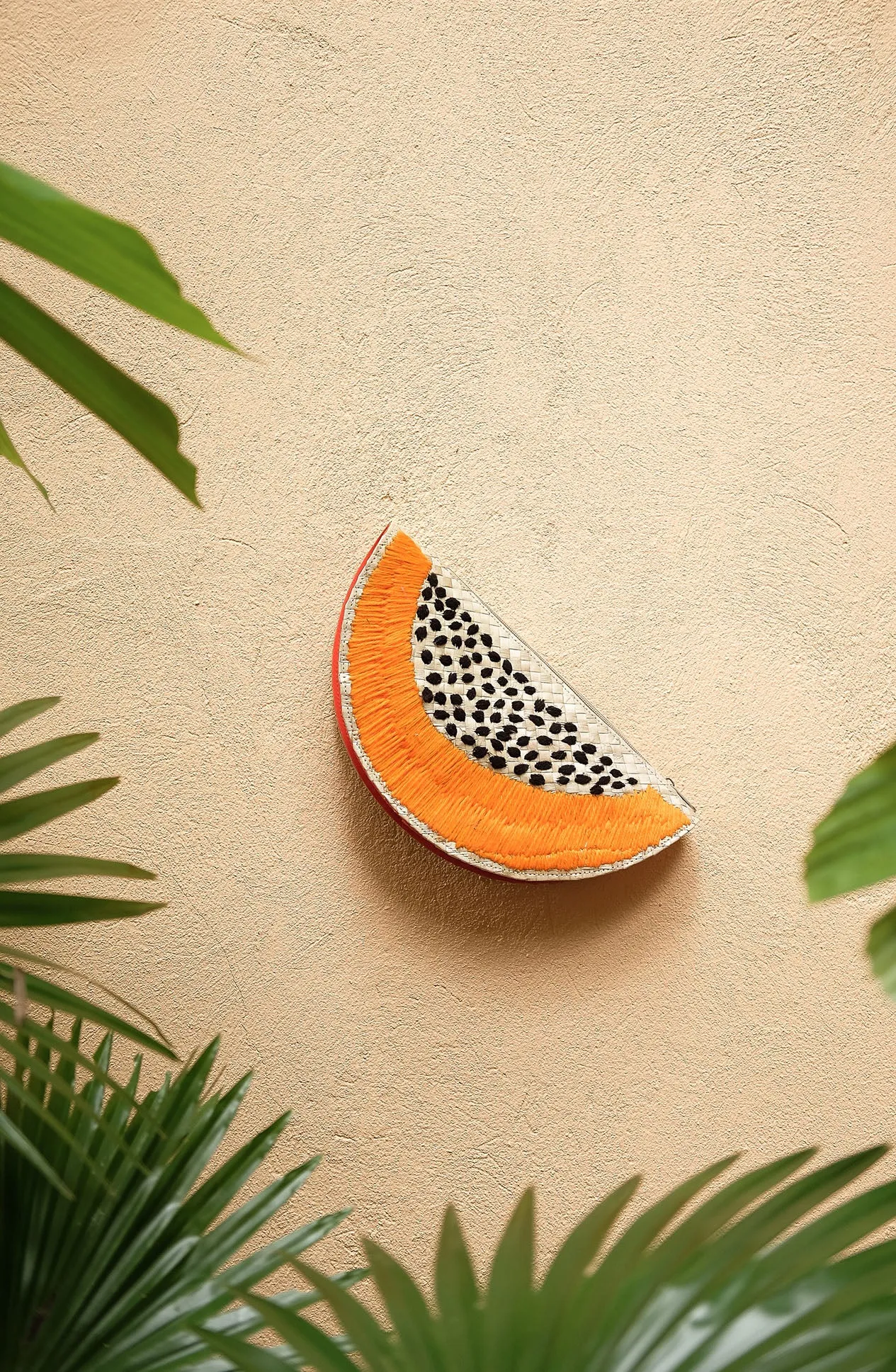 A Slice of Papaya Clutch