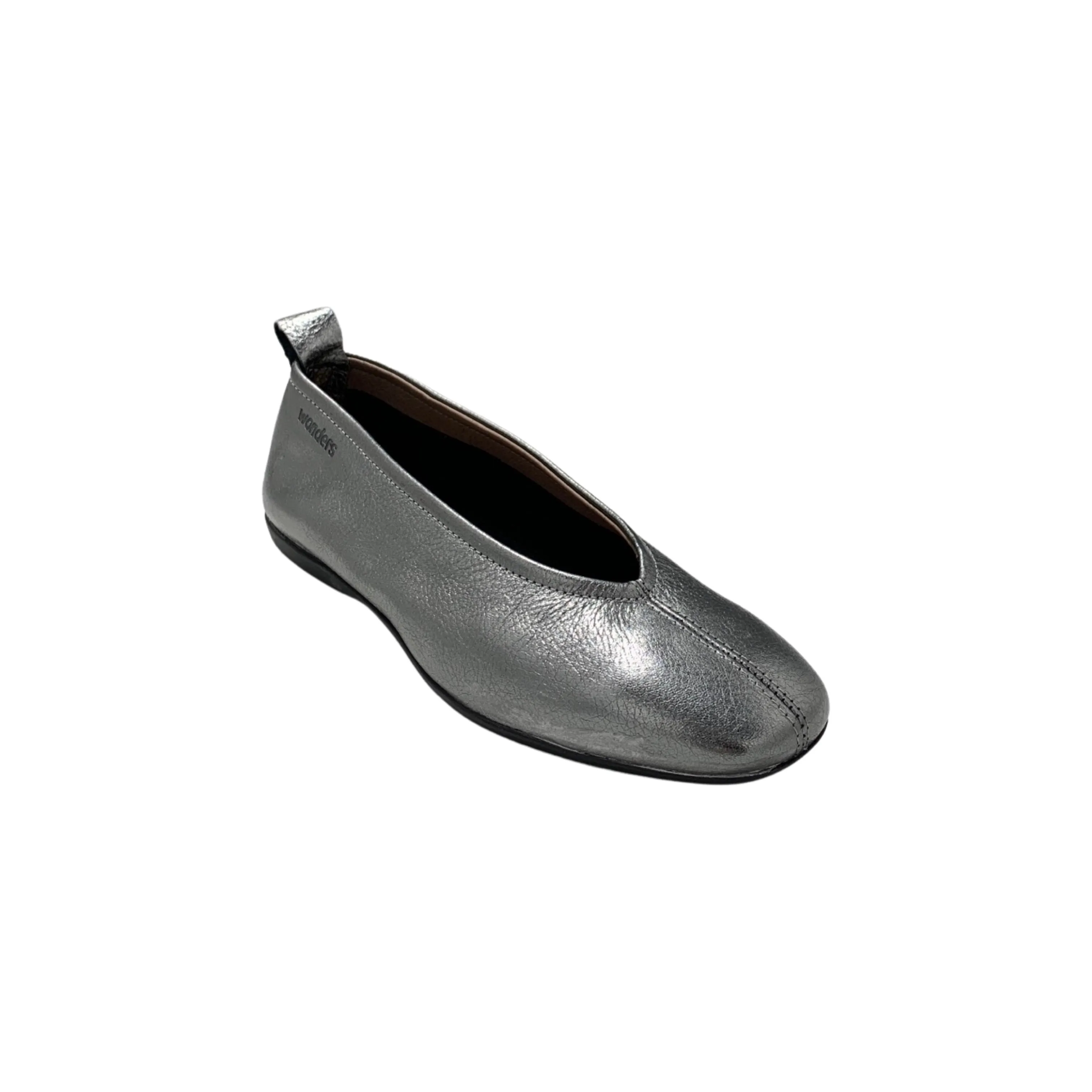 A8661 Pewter Pepa Ballet Flat