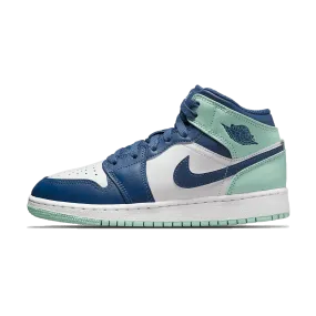 Air Jordan 1 Mid GS 'Blue Mint'