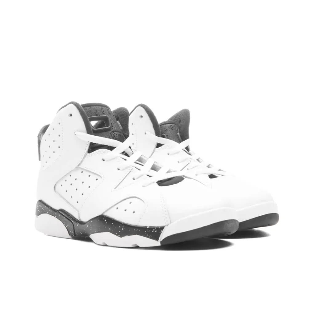 Air Jordan 6 Retro (PS) 'Reverse Oreo' - White/Black