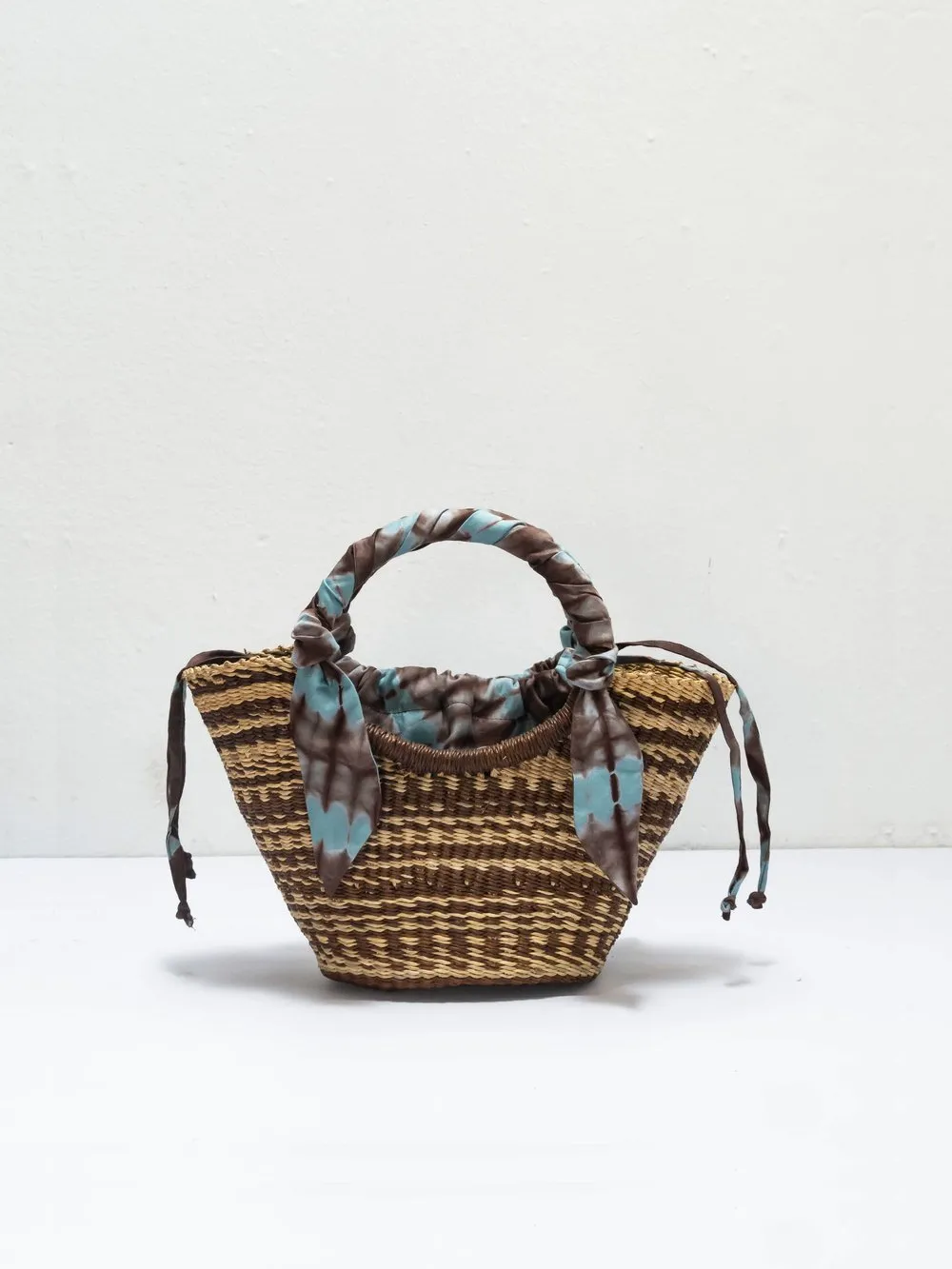 AKETEKETE Woven Butterfly Tote Bag - Small