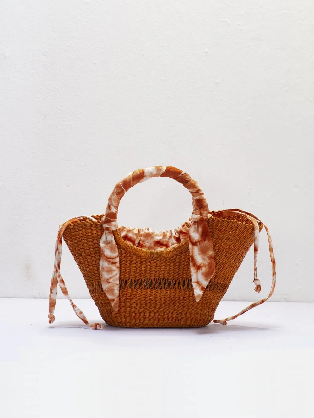 AKETEKETE Woven Butterfly Tote Bag - Small