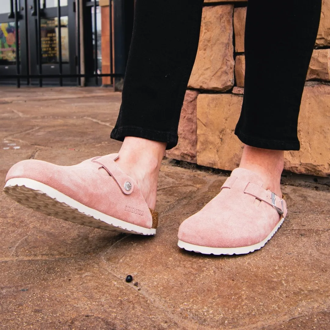 Birkenstock: Boston SFB in Pink Clay