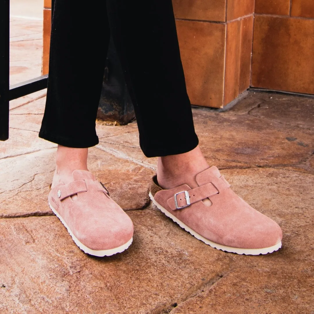 Birkenstock: Boston SFB in Pink Clay