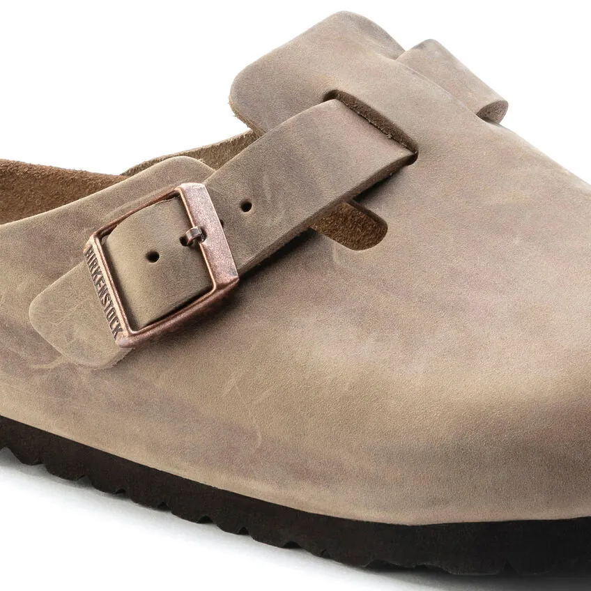 Birkenstock Boston Soft Footbed - Tobacco Oiled Leather