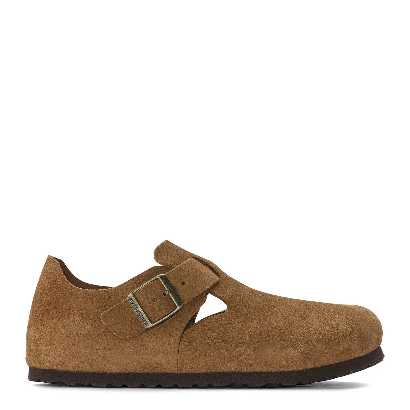 Birkenstock London Suede Reg Sandal Mink