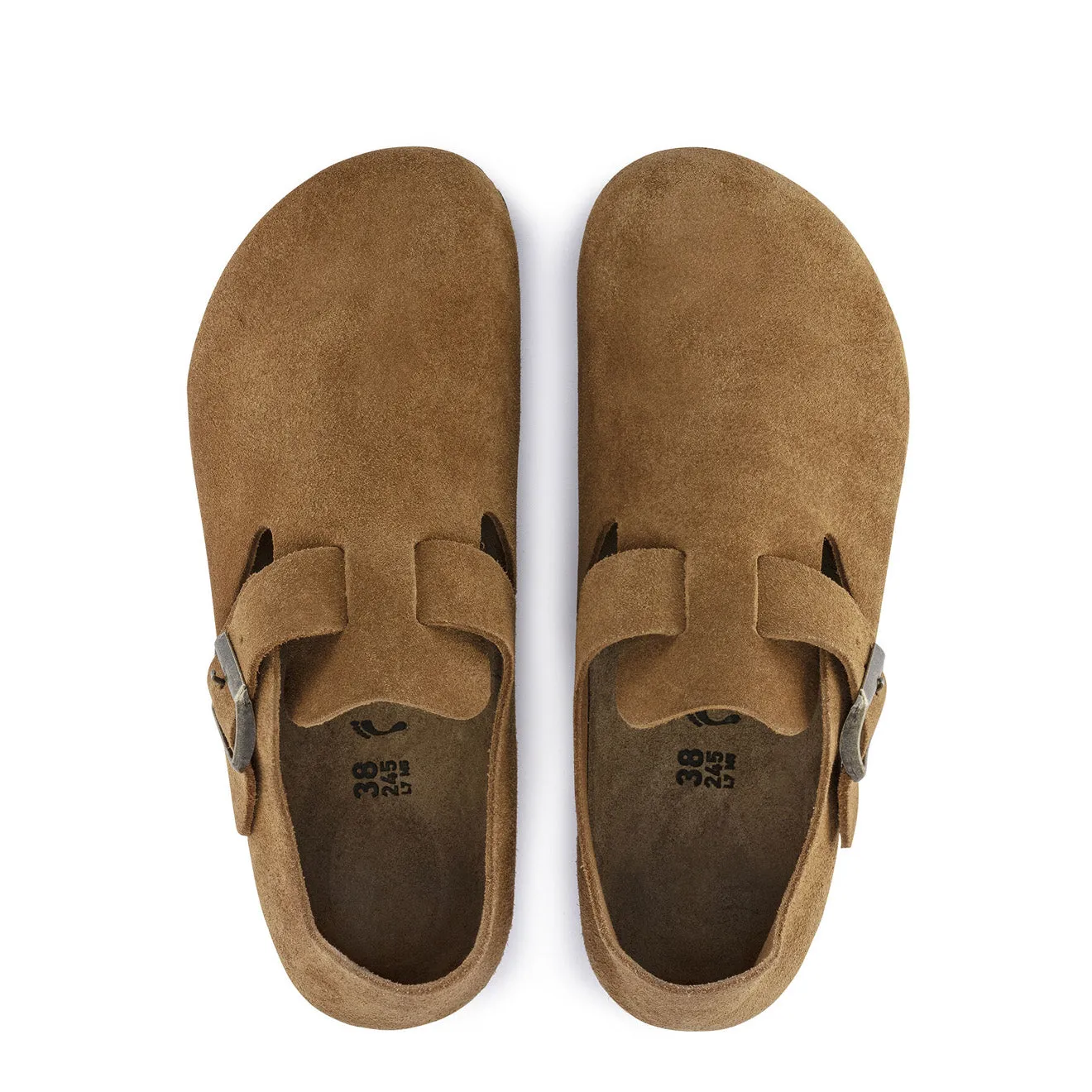 Birkenstock London Suede Reg Sandal Mink