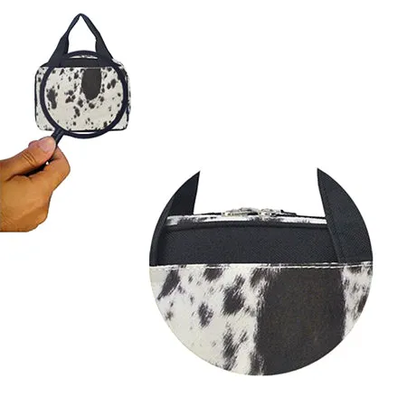 Black Cowhide NGIL Insulated Lunch Bag