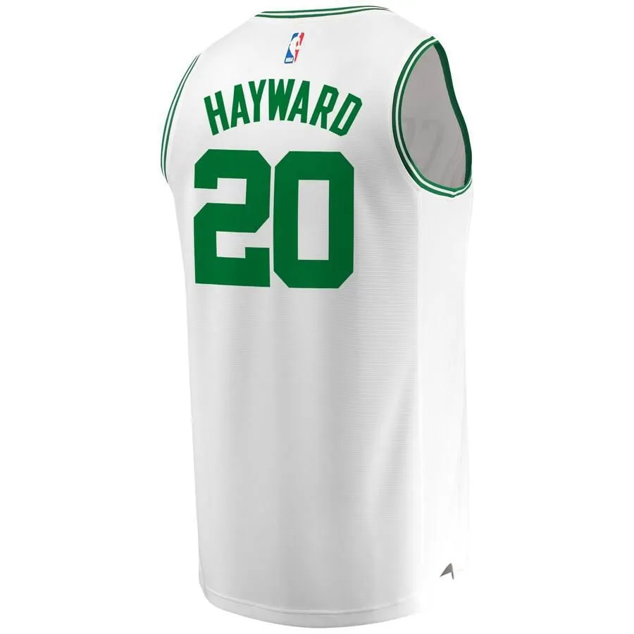 Boston Celtics Gordon Hayward Fanatics Branded Replica Fast Break Association Jersey Mens - White | Ireland S0498H4