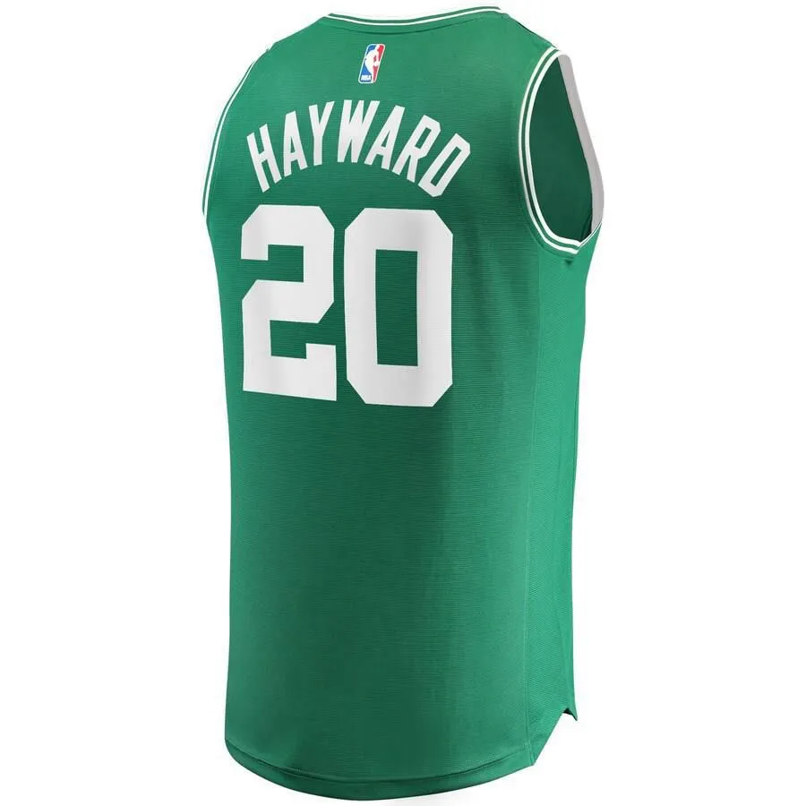 Boston Celtics Gordon Hayward Fanatics Branded Replica Fast Break Player Icon Jersey Mens - Green | Ireland O5030J8