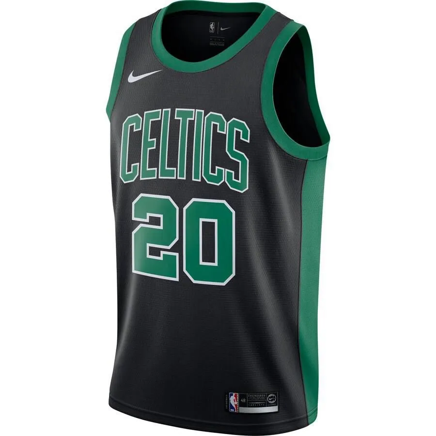 Boston Celtics Gordon Hayward Nike Swingman Statement Jersey Mens - Black | Ireland Z7647X4