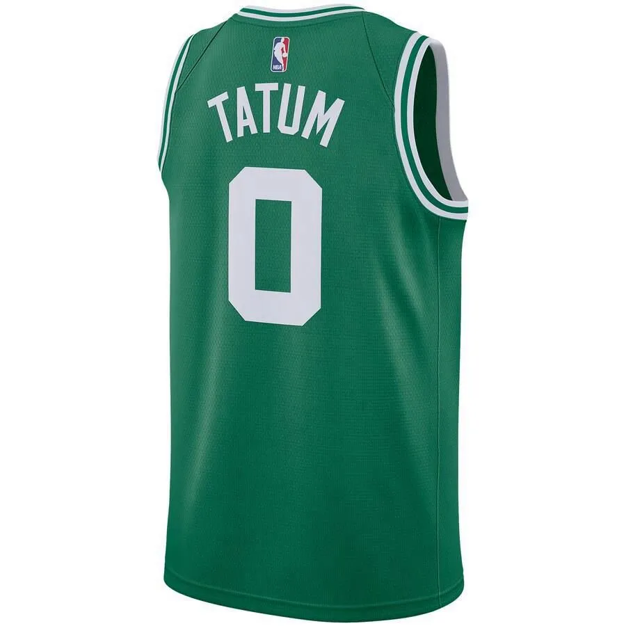 Boston Celtics Jayson Tatum Nike Swingman Icon Jersey Mens - Green | Ireland A6924W8