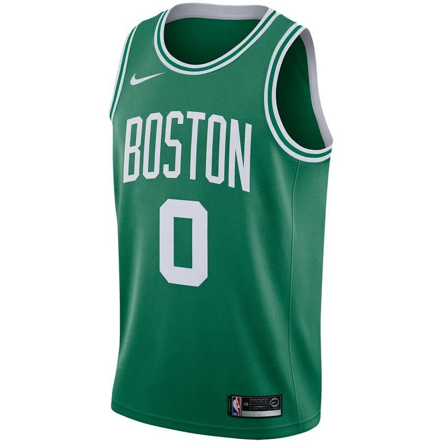 Boston Celtics Jayson Tatum Nike Swingman Icon Jersey Mens - Green | Ireland A6924W8