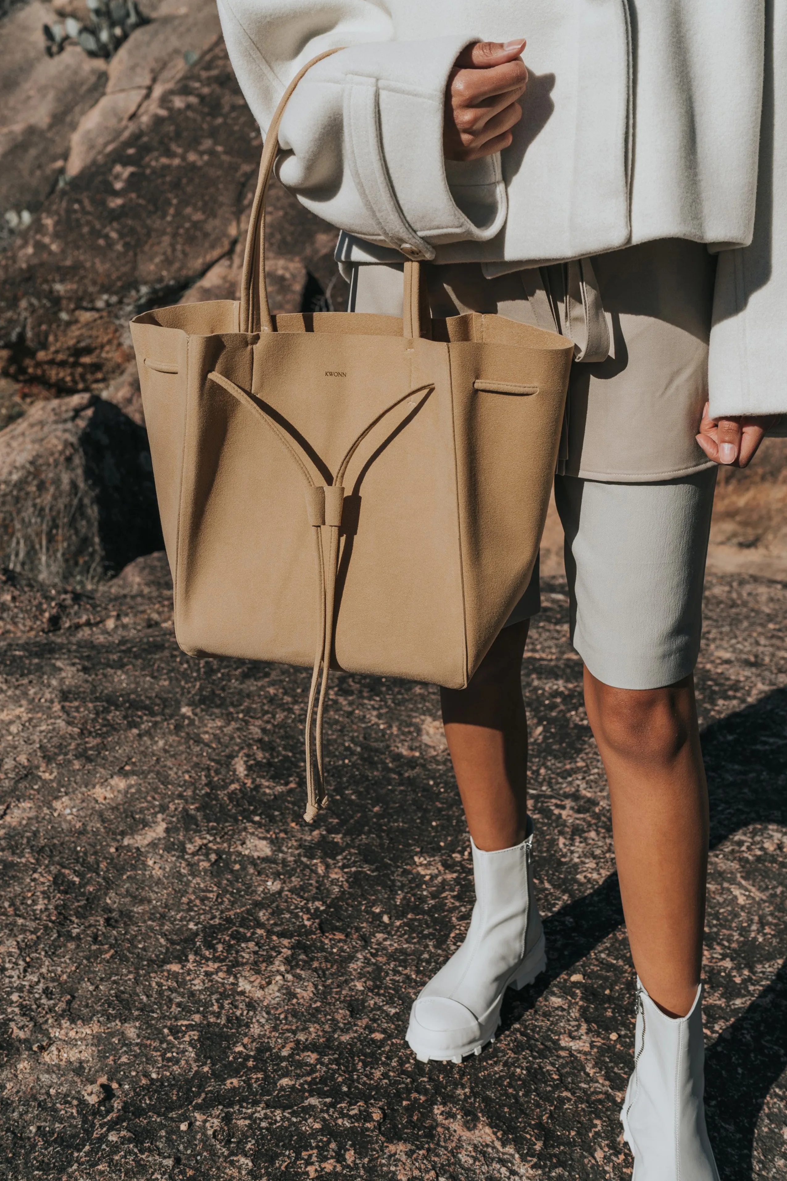 Camel Shopper Bag