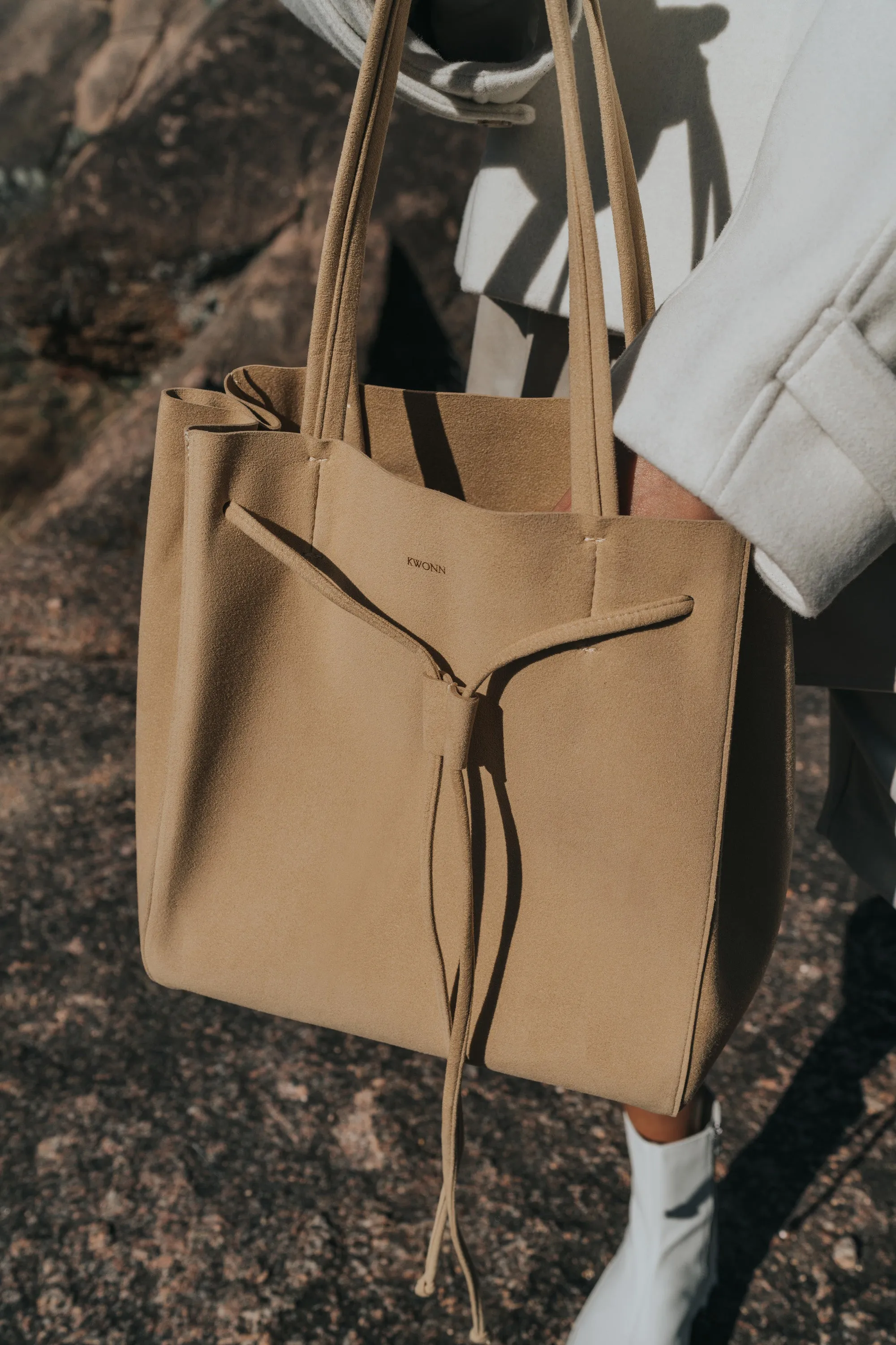 Camel Shopper Bag