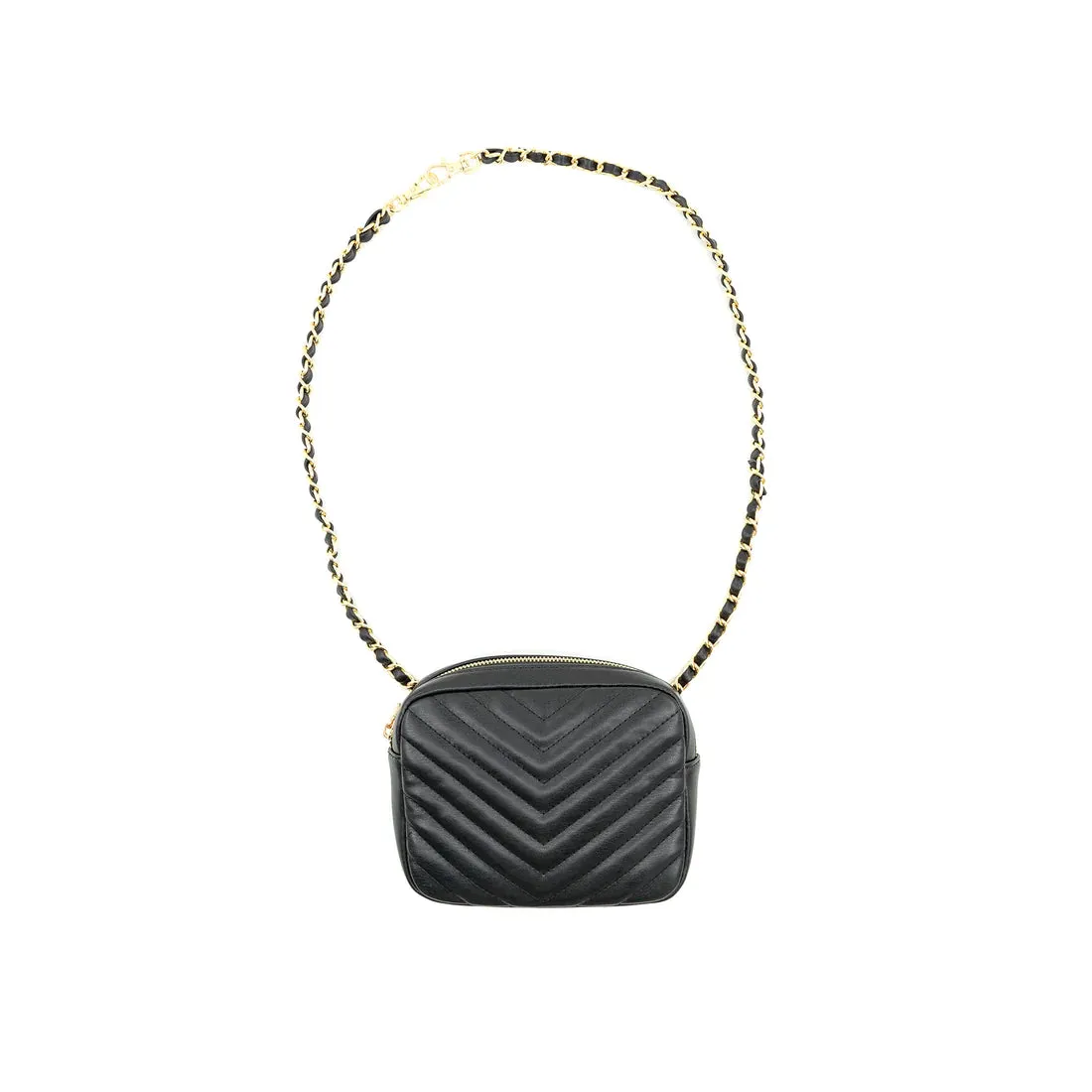 Chevron Chain Bag