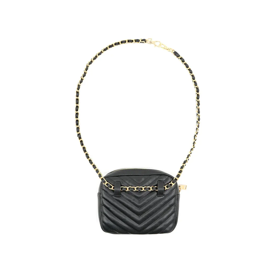 Chevron Chain Bag