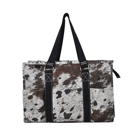 Chic Cow NGIL Zippered Caddy Organizer Tote Bag