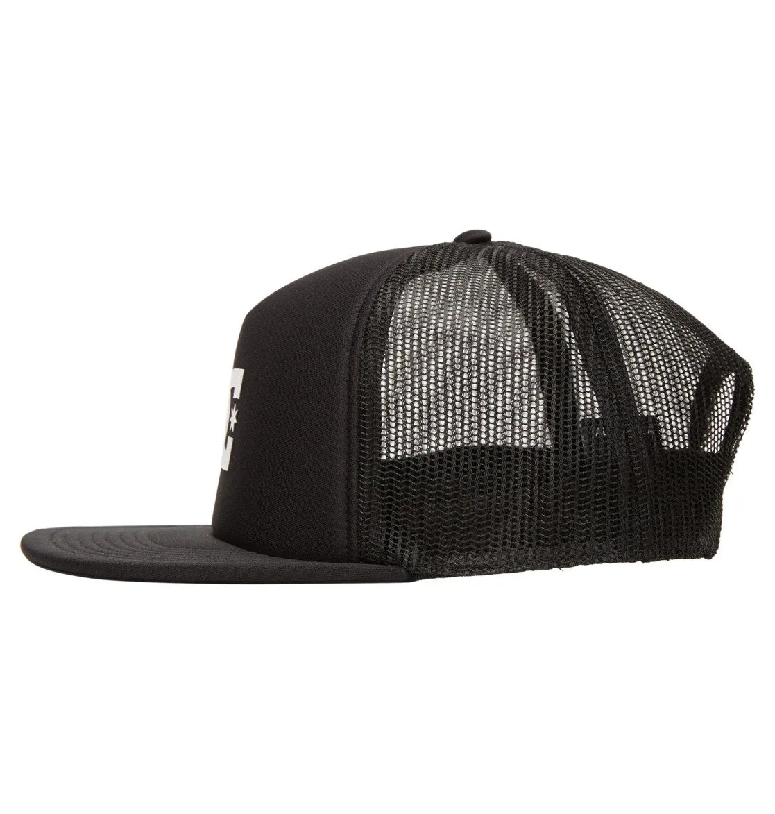 DC - GAS STATION TRUCKER HAT - BLACK