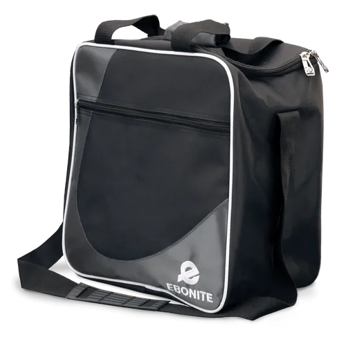 Ebonite Basic Single Tote Bowling Bag Grey