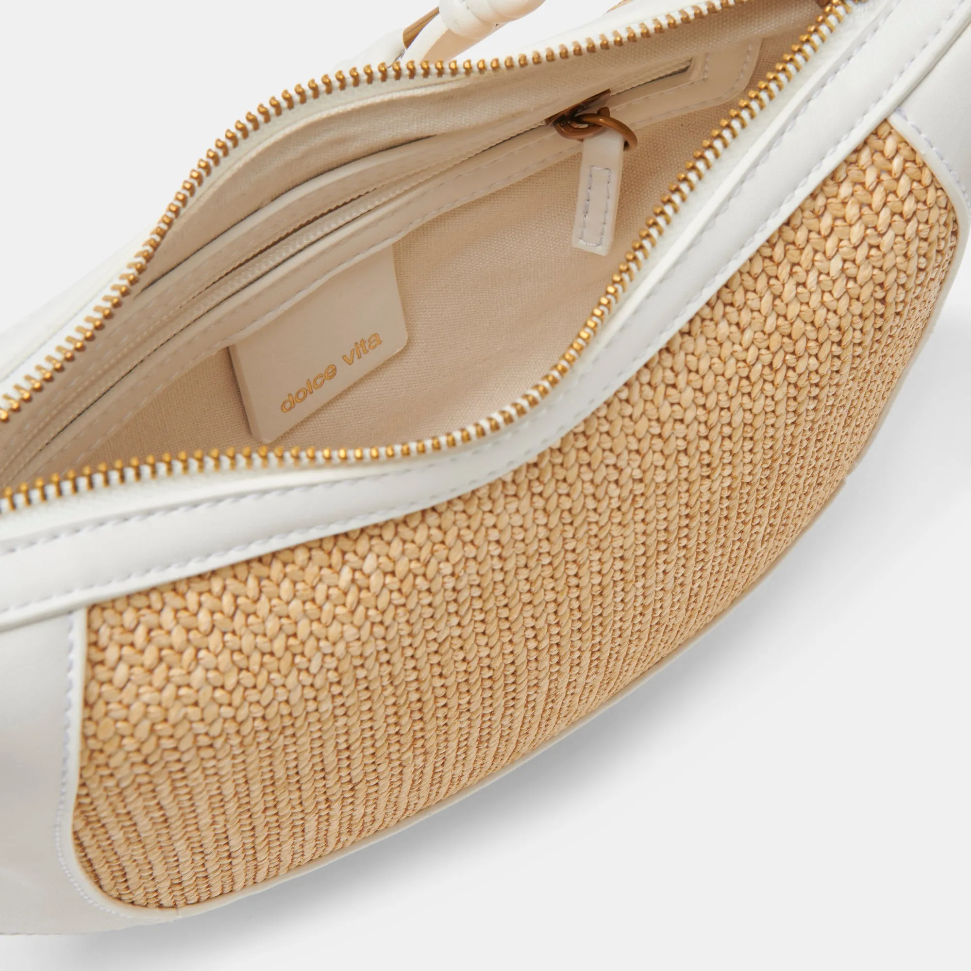 ELEANOR SHOULDER BAG NATURAL RAFFIA