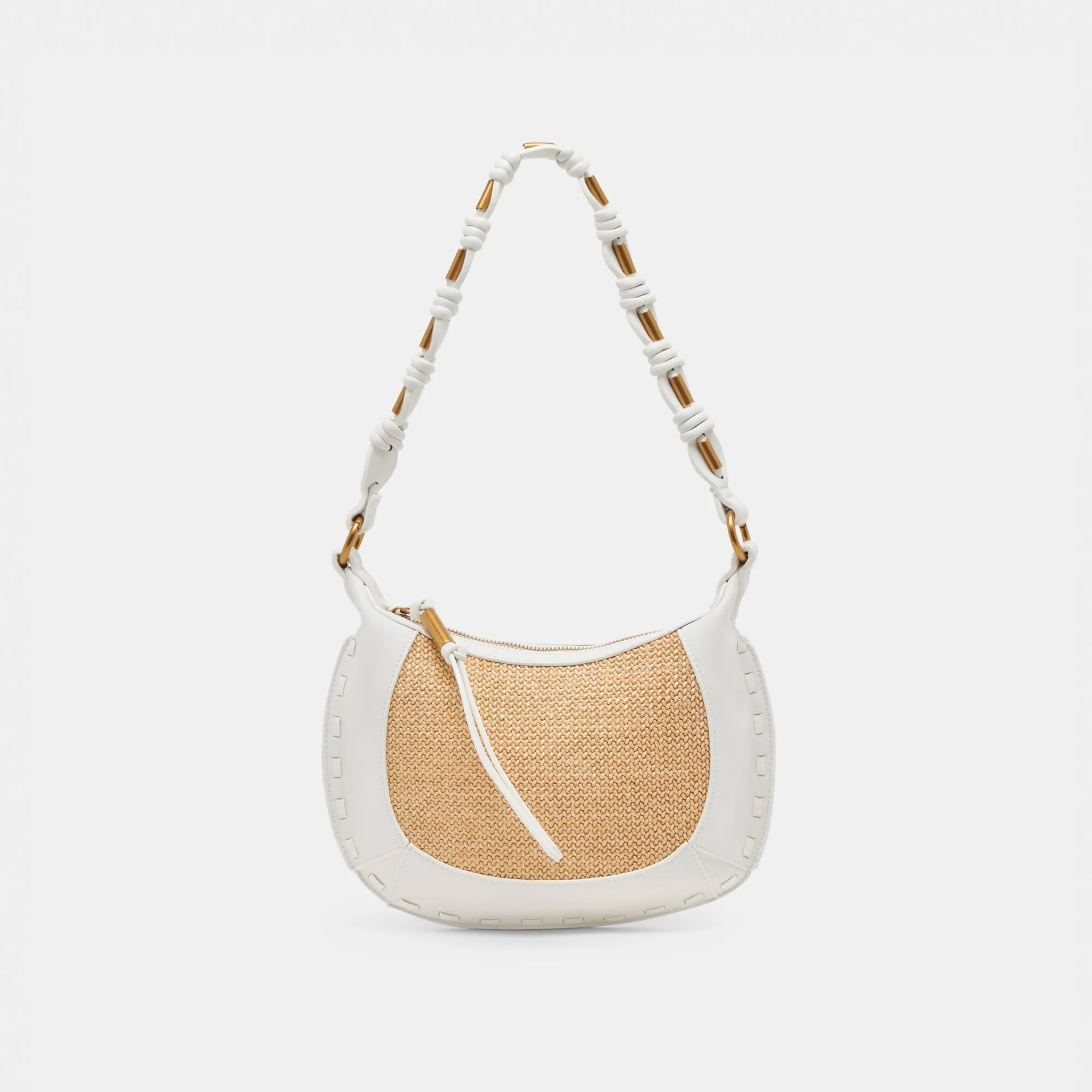 ELEANOR SHOULDER BAG NATURAL RAFFIA