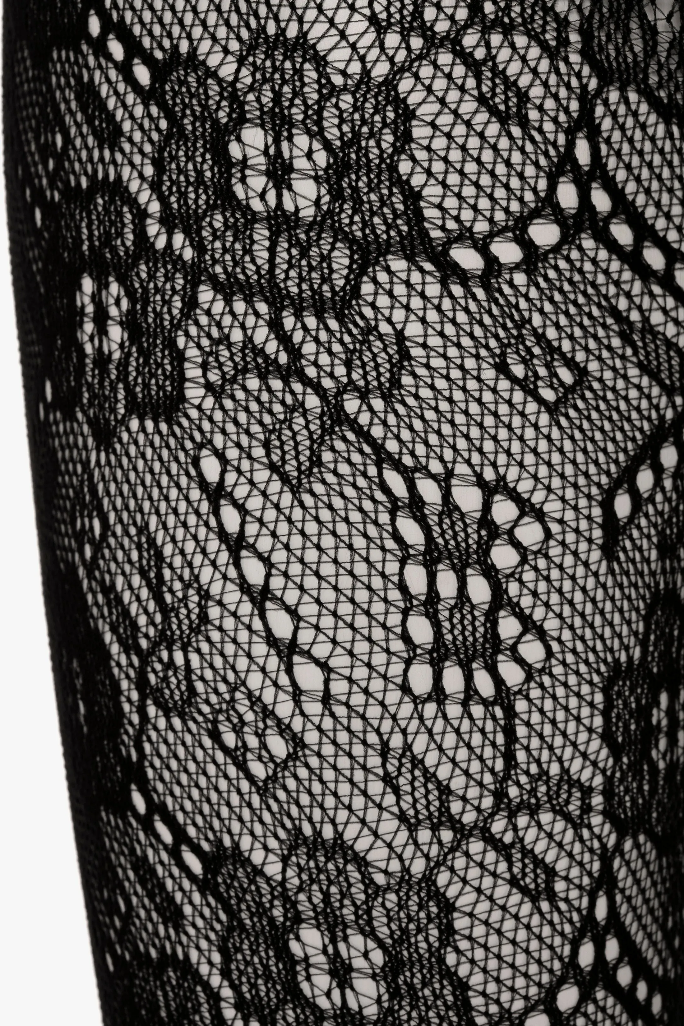 Exclusive VB Monogram Lace Tights In Black