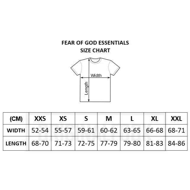 FEAR OF GOD Essentials Felt Logo Long Sleeve Tee Black