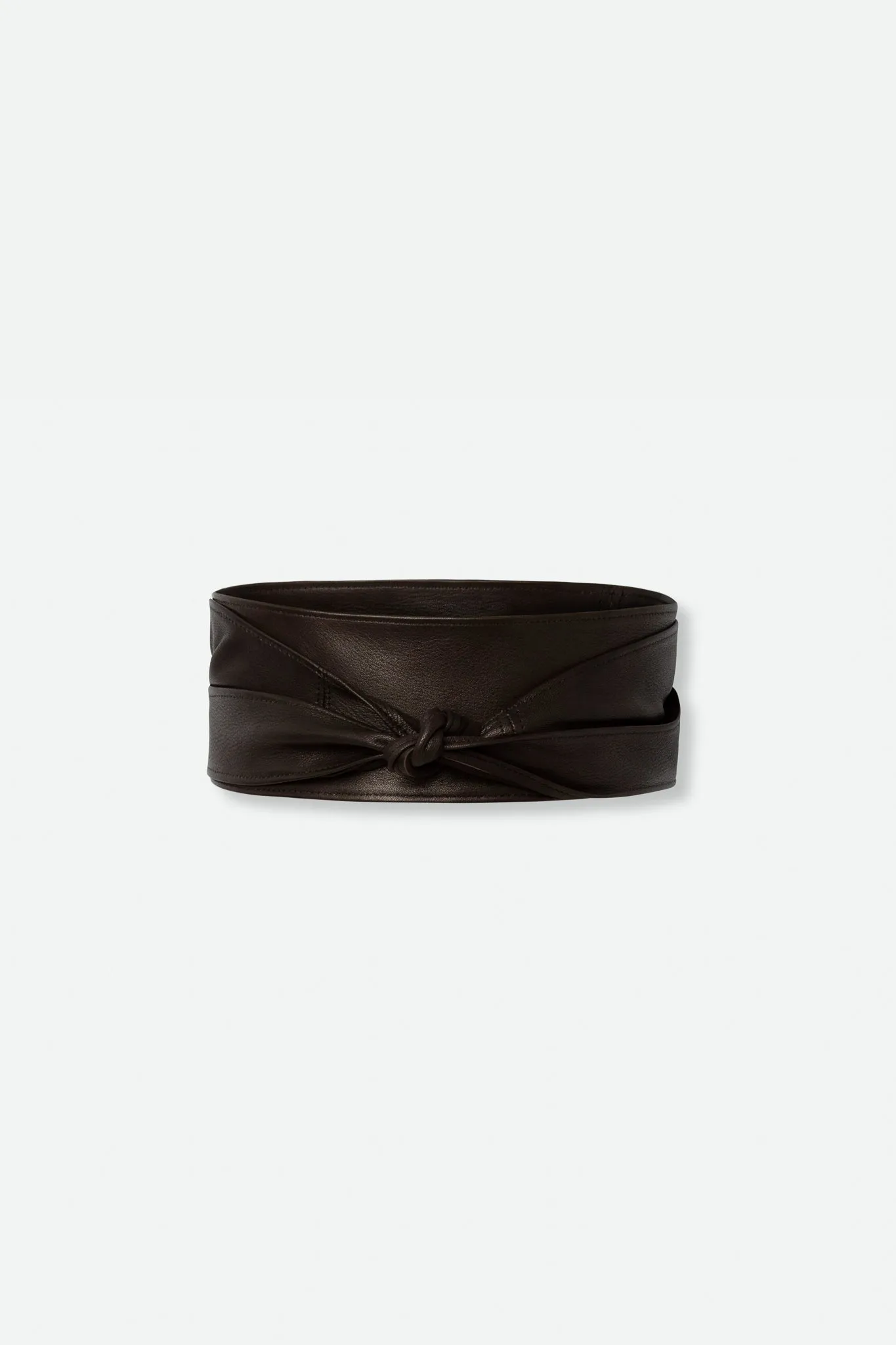 FELISIO LONG ITALIAN LEATHER WRAP BELT