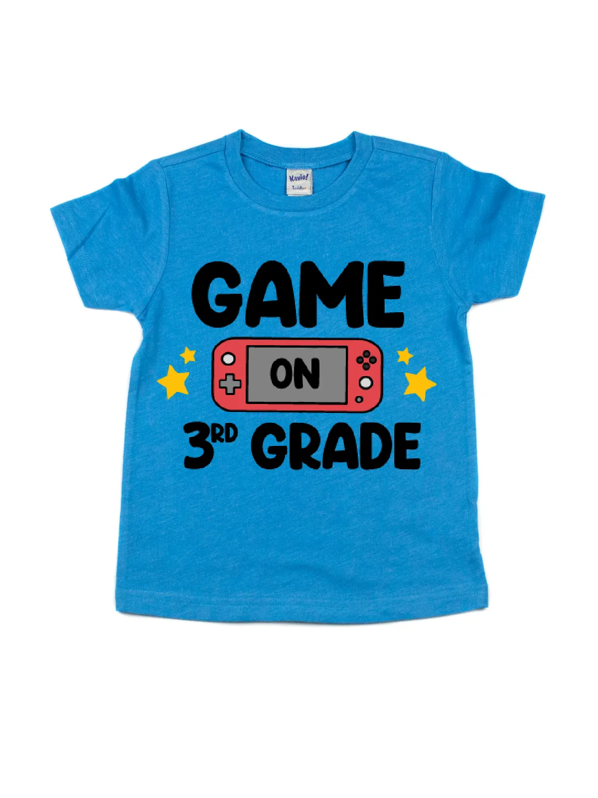 Game On Controller Kids Shirt - Blue - All Grades