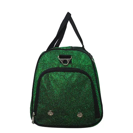 Green Glitter NGIL Gymnastics Dance and Cheer Duffle Bags