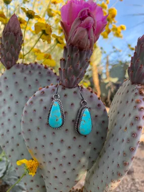 Kingman Turquoise earrings