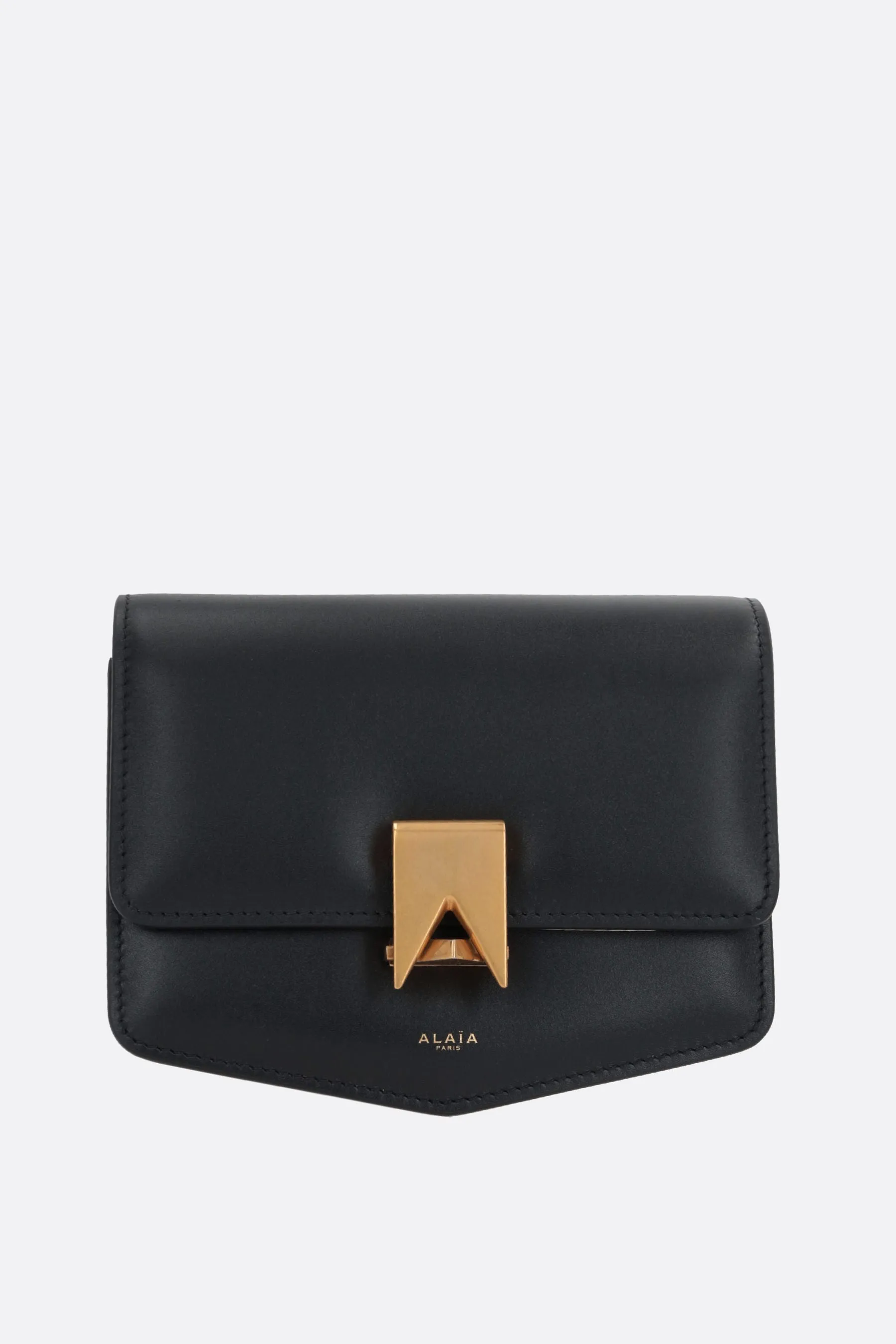 Le Papa small shoulder bag in Box leather