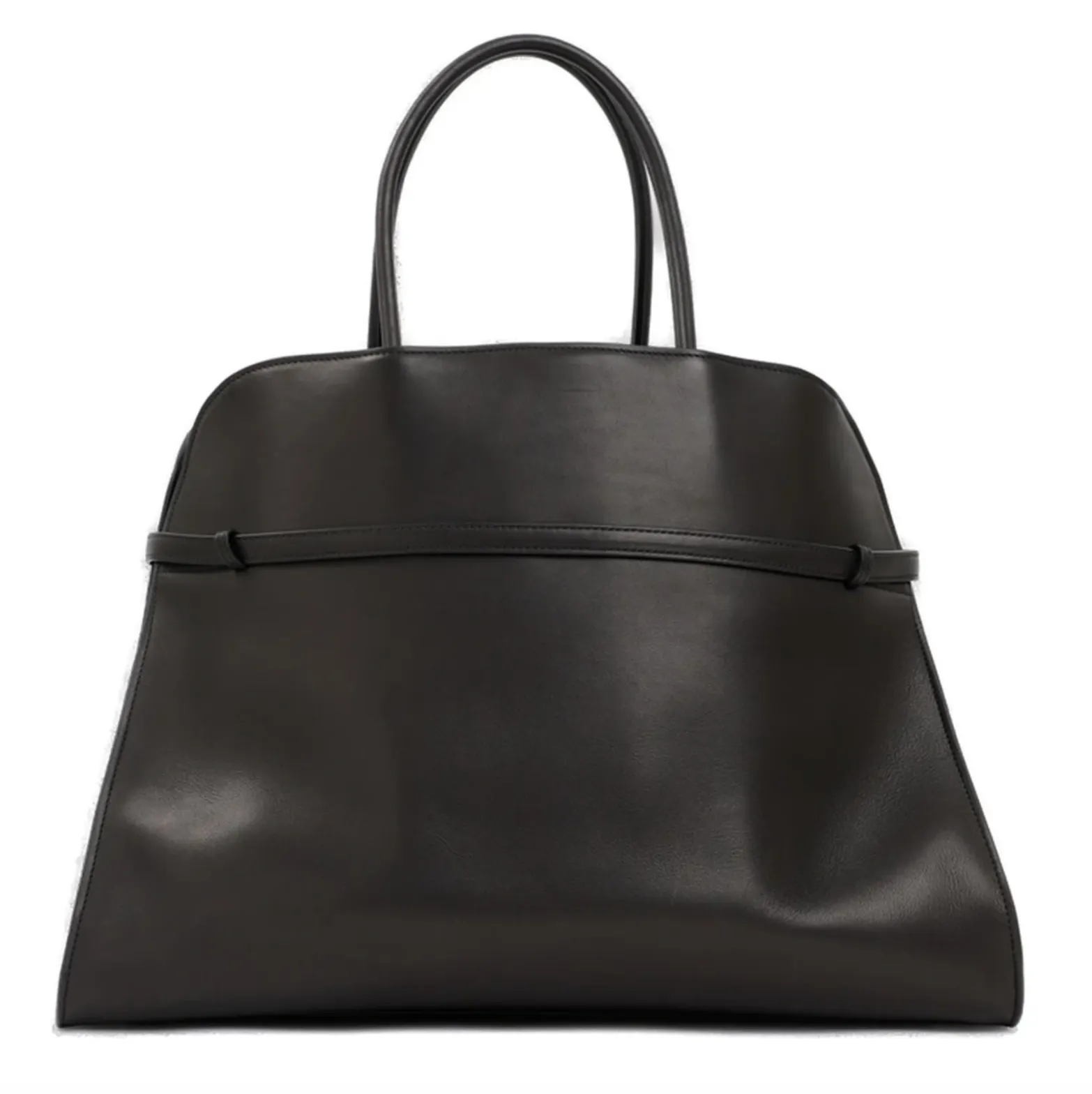 MARGAUX BELT 17 TOTE BAG - BLACK