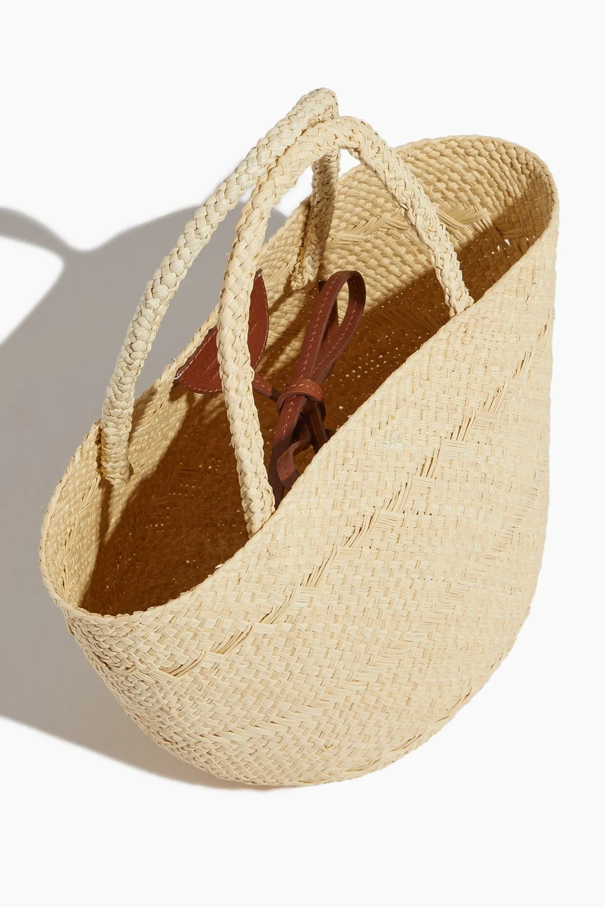 Marta Small Basket Tote in Natural