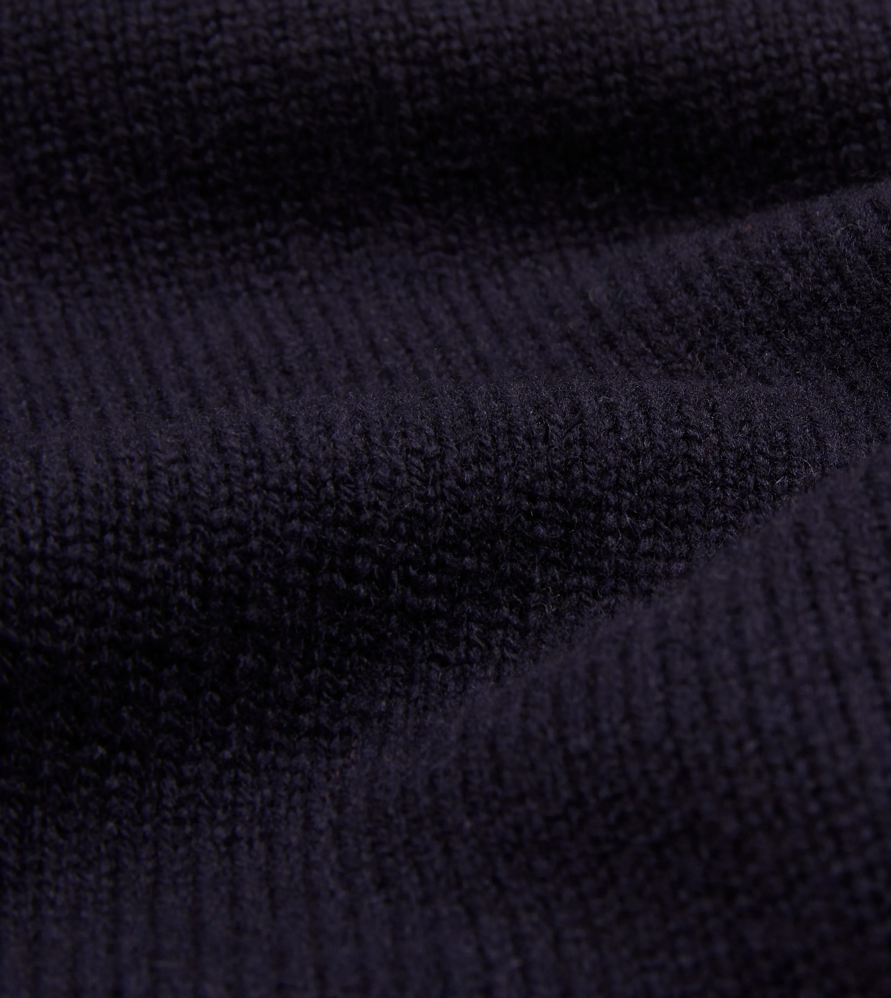 Navy Lambswool 6 Button Cardigan