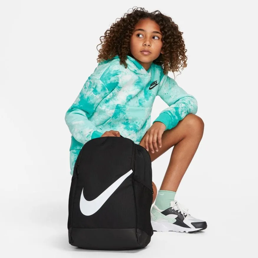 NIKE JUNIOR BRASILIA BLACK BACKPACK (18L)