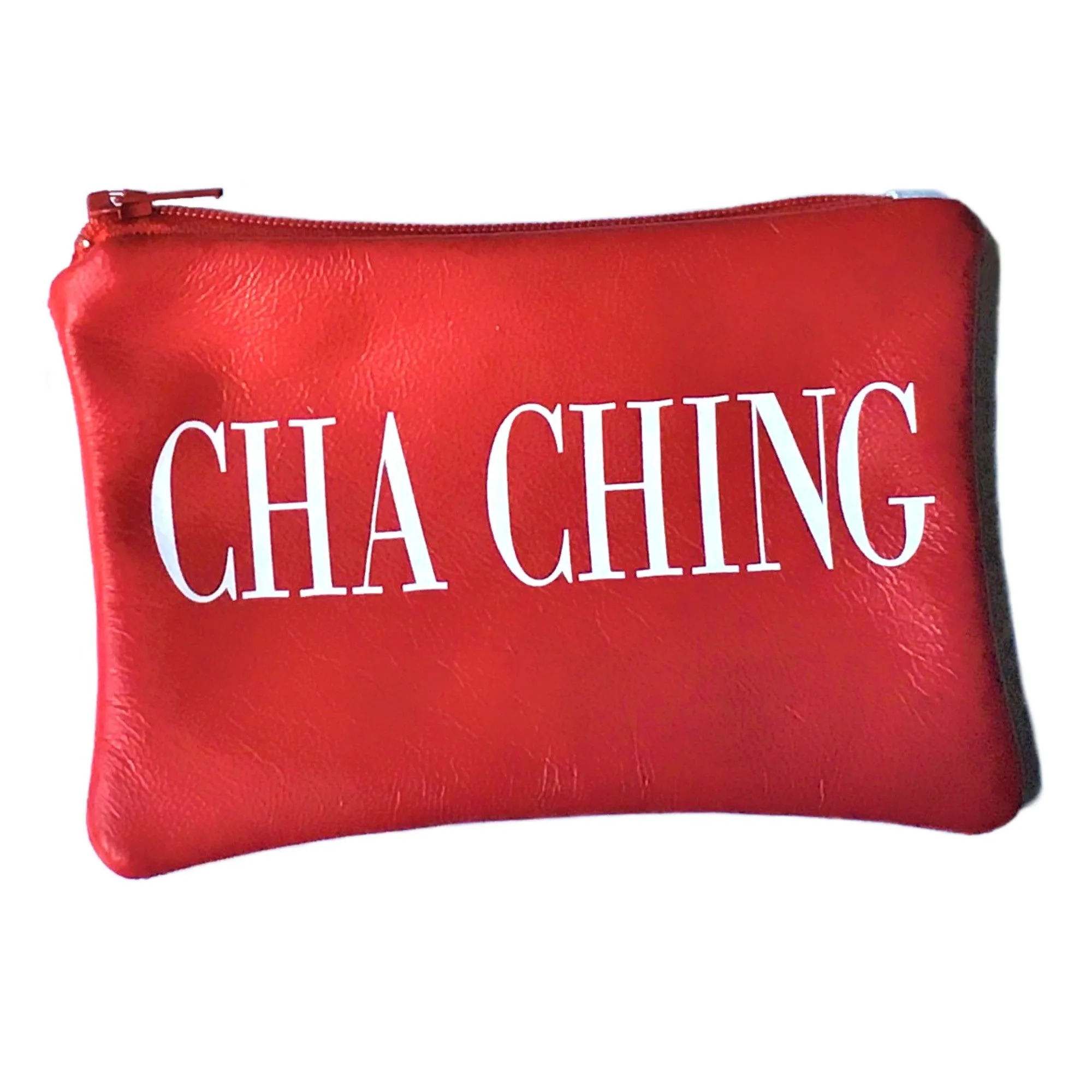 Parola Personalised Name Leather Change Purse