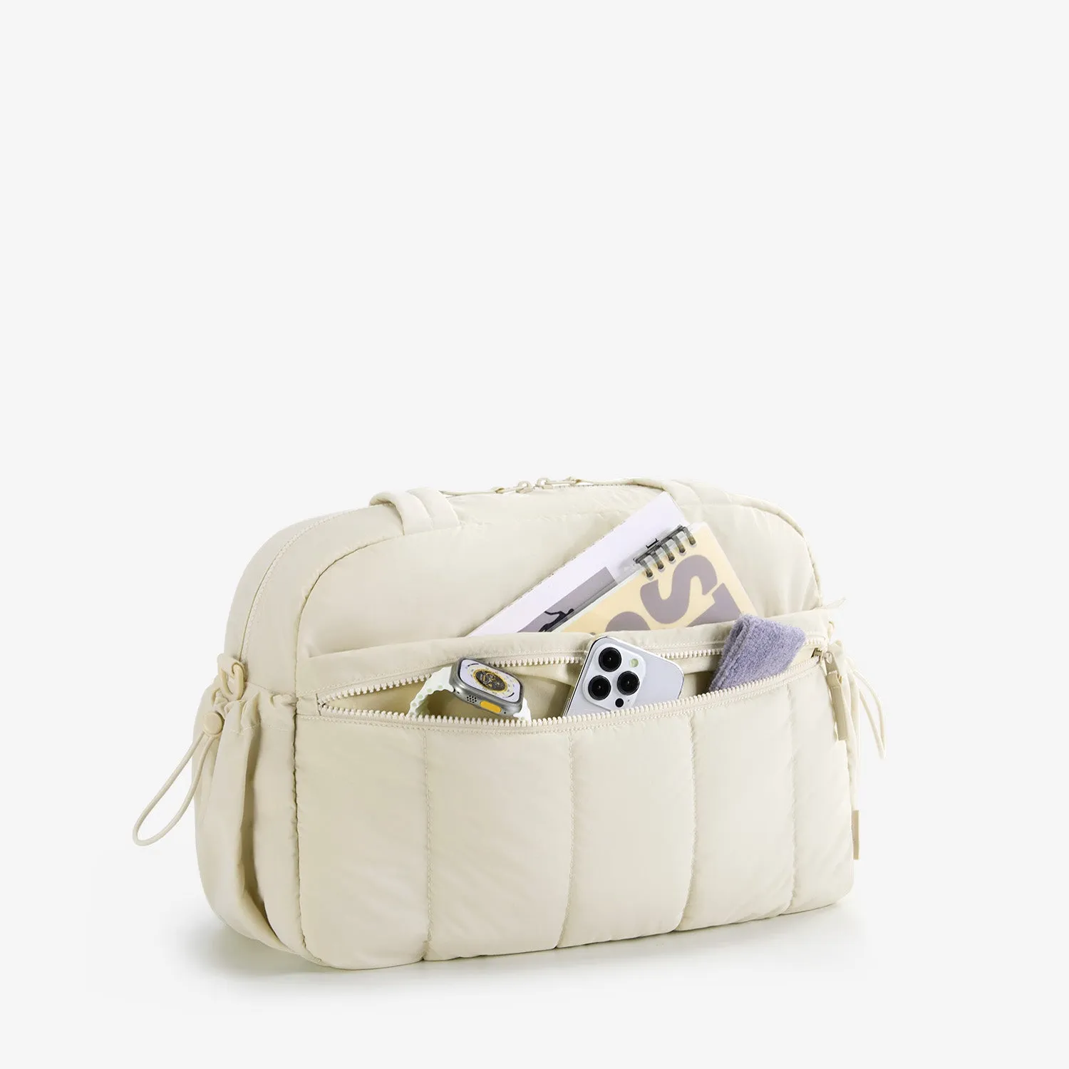 Puffy Water-Resistant Gym & Travel Duffle Bag