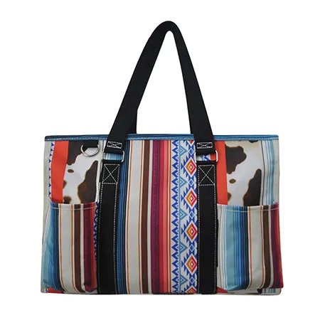 SALE! Retro Cow NGIL Zippered Caddy Organizer Tote Bag