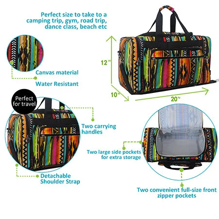 SALE! Tribal NGIL Canvas 20 Duffle Bag