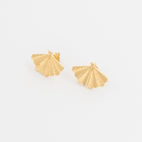 SANTIAGO Shell Midi Studs