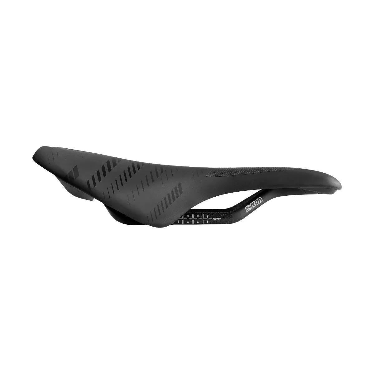 Scicon Mens Elan Short Nose Power Ergo Design Saddle - Black