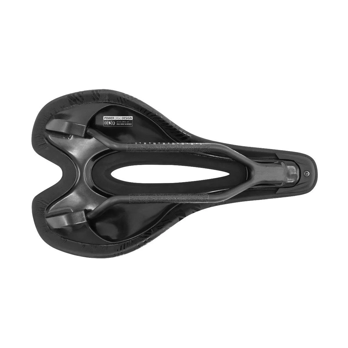 Scicon Mens Elan Short Nose Power Ergo Design Saddle - Black