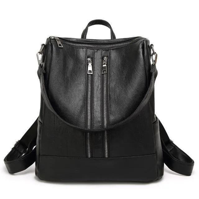 Sha Vegan Leather Backpack