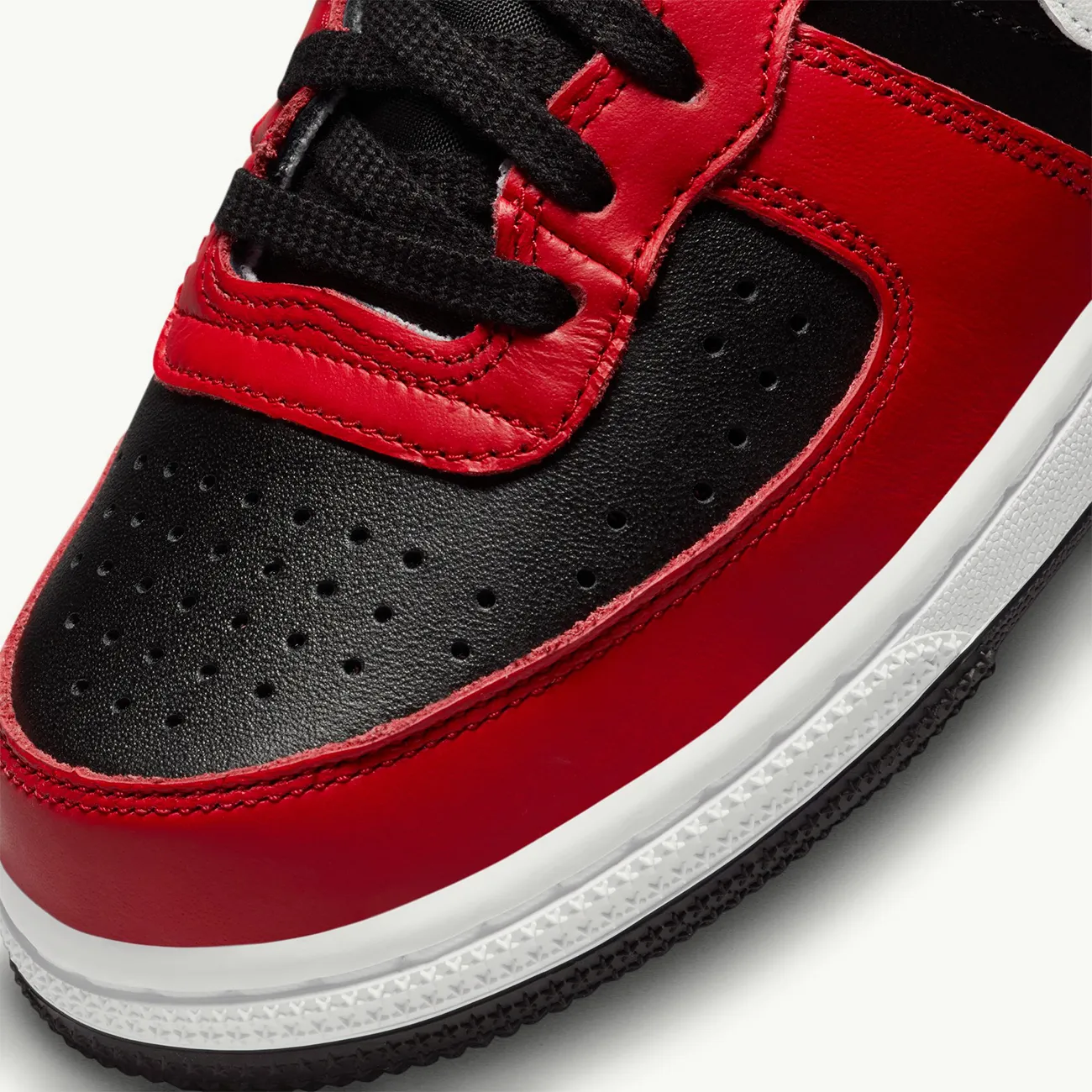 TERMINATOR HIGH BLACK WHITE UNIVERSITY RED