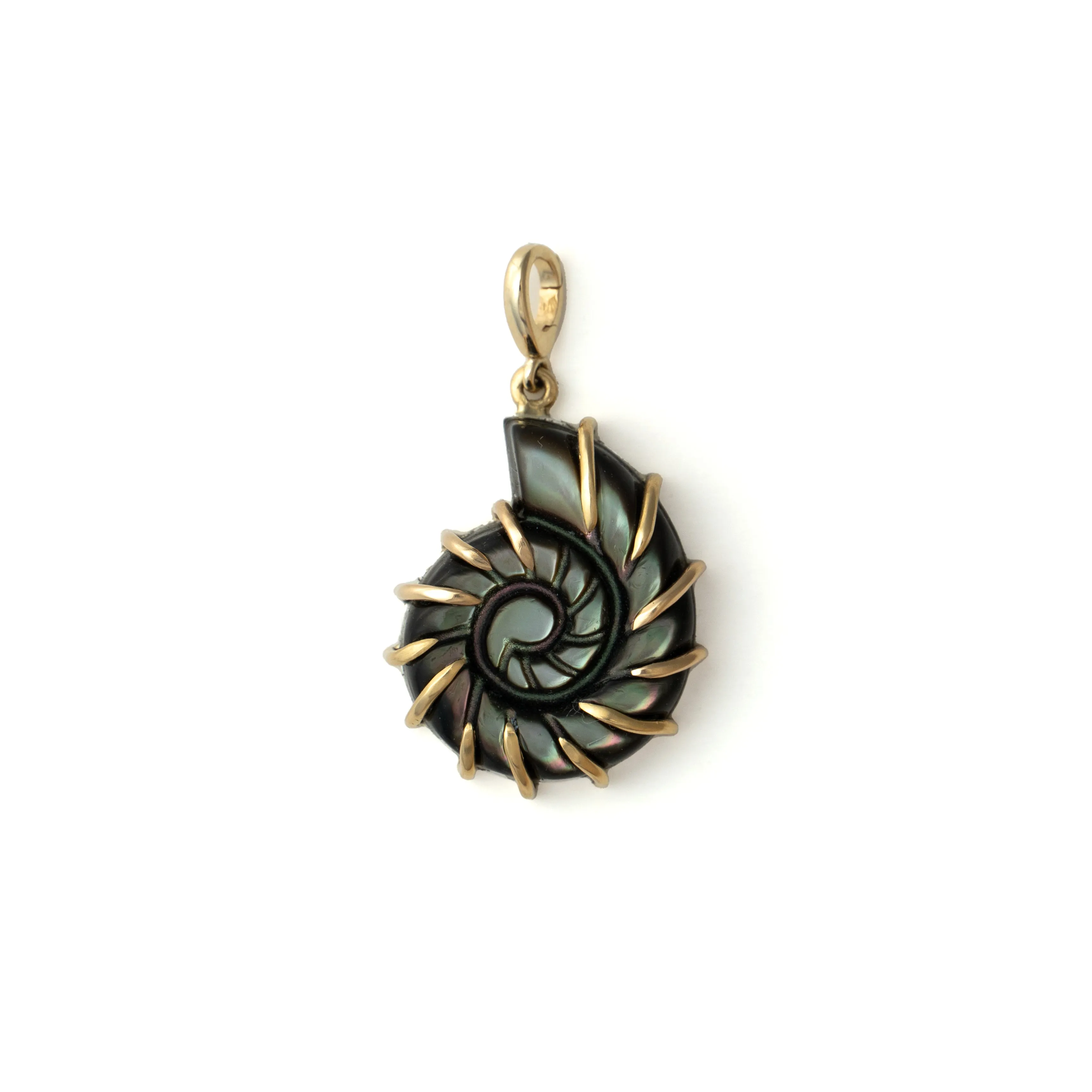 The Ursula Nautilus Pendant in 14K Gold - LIMITED EDITION