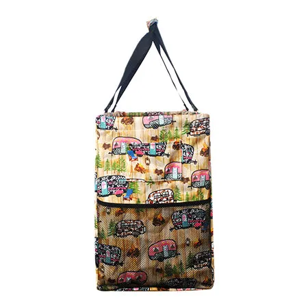 Western Camper Mega Shopping Utility Tote Bag