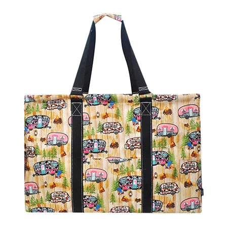 Western Camper Mega Shopping Utility Tote Bag